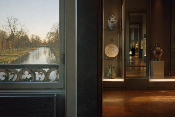 Islamic art display inside the free David Collection townhouse museum